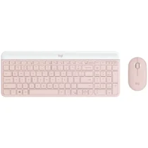 Клавиатура LOGITECH MK470 Slim Combo  - ROSE - US INTL - 2.4GHZ - INTNL-973