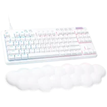 Геймърска клавиатура LOGITECH G713 TKL Corded Gaming Keyboard - OFF WHITE - USB - US INTL -