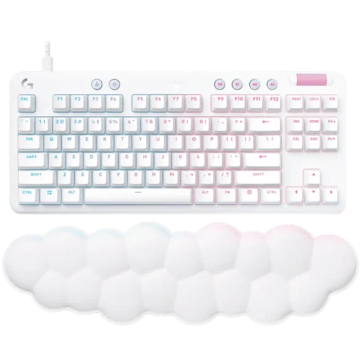 Геймърска клавиатура LOGITECH G713 TKL Corded Gaming Keyboard – OFF WHITE – USB – US INTL –