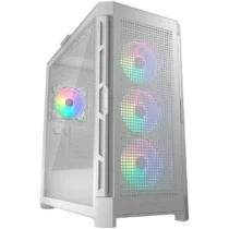 Кутия за компютър COUGAR | Duoface Pro RGB White | PC Case | Mid Tower / TG & Airflow Front Panel / 4 x ARGB Fans / TG L