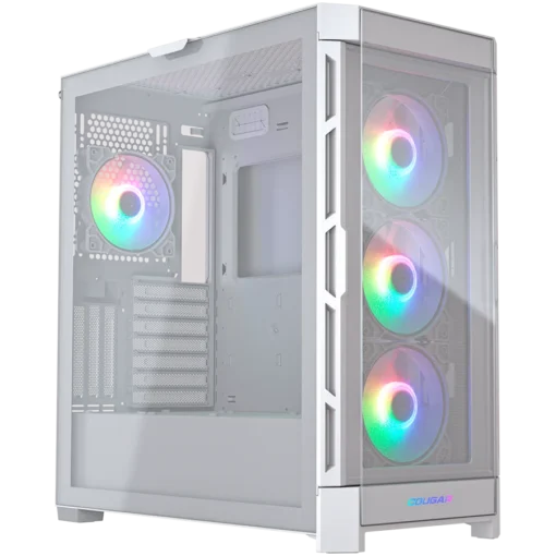 Кутия за компютър COUGAR DUOFACE PRO RGB PC Case, Mid Tower, White - Image 2