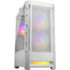 Кутия за компютър COUGAR | Duoface RGB White | PC Case | Mid Tower / Airflow Front Panel / 2 x 140mm & 1x 120mm ARGB Fan