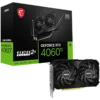 Видео карта MSI Video Card Nvidia GeForce RTX 4060 TI VENTUS 2X BLACK 16G OC 16GB GDDR6 128bit Boost: 2625 MHz 18Gbps 43