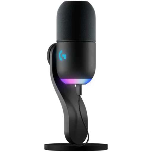 Геймърски микрофон LOGITECH G Yeti GX RGB Gaming Microphone - LIGHTSYNC - BLACK -