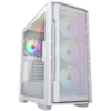 Кутия за компютър COUGAR | Uniface RGB White | PC Case | Mid Tower / Mesh Front Panel / 4 x 120mm ARGB Fans / TG Left Pa