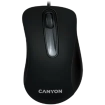 Мишка за компютър CANYON mouse CM-2 Wired Black