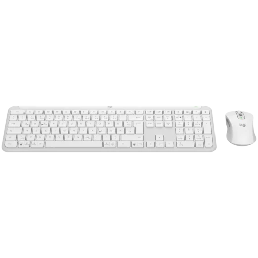 Клавиатура LOGITECH Signature Slim Combo MK950 – OFF WHITE – US INTL – 2.4GHZ/BT –