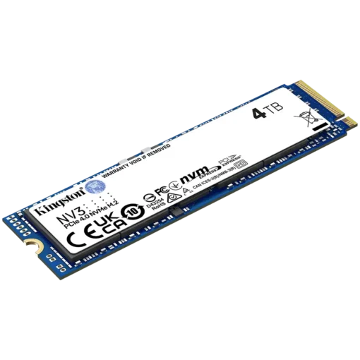 SSD диск Kingston SSD 4TB NV3 M.2 2280 PCIe 4.0 NVMe SSD EAN: 740617346602