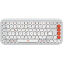 Клавиатура LOGITECH POP ICON KEYS - OFF WHITE - US INTL - BT - INTNL-973