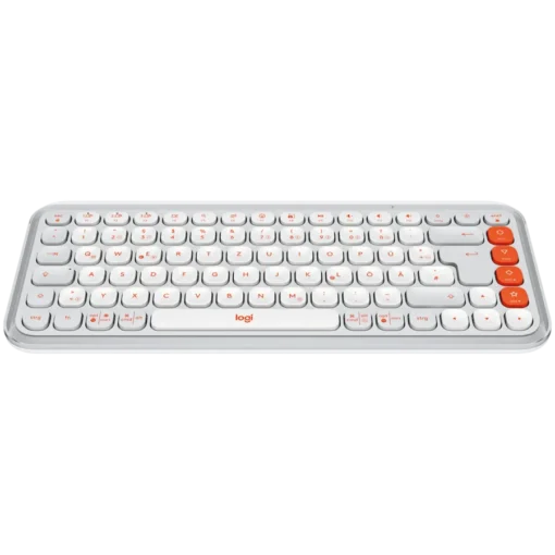 Клавиатура LOGITECH POP ICON KEYS – OFF WHITE – US INTL – BT –