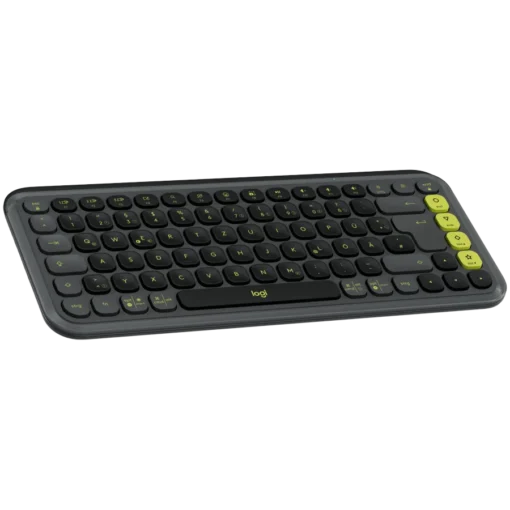 Клавиатура LOGITECH POP ICON KEYS – GRAPHITE – US INTL – BT –