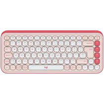 Клавиатура LOGITECH POP ICON KEYS - ROSE - US INTL - BT - INTNL-973