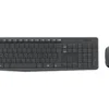 КОМПЛЕКТ МИШКА + КЛАВИАТУРА LOGITECH MK235U Wireless - Black - P№