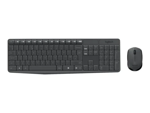 КОМПЛЕКТ МИШКА + КЛАВИАТУРА LOGITECH MK235U Wireless - Black - P№