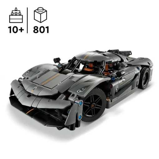 LEGO Technic – Koenigsegg Jesko Absolut Grey Hypercar