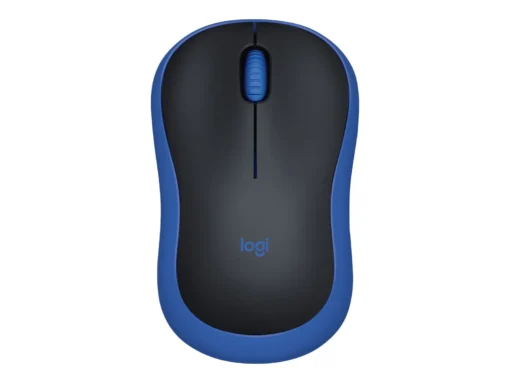 МИШКА LOGITECH M185B - Wireless - Blue black - P№ 910-002239