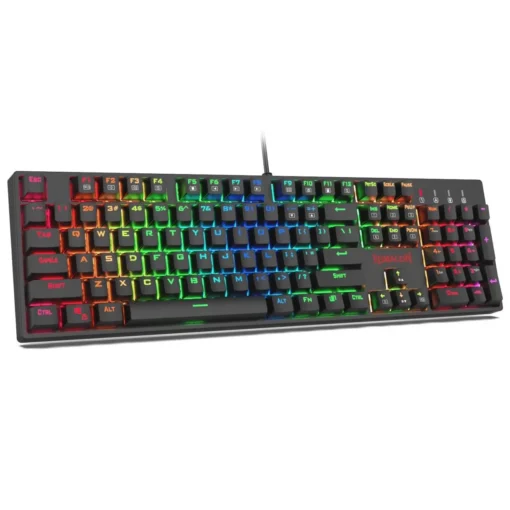 Клавиатура Redragon Surara механична геймърска RGB K582RGB-BK red