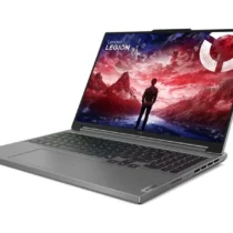 Лаптоп LENOVO Legion Slim 5 AMD Ryzen 7 8845HS 16inch WQXGA 165Hz sRGB 32GB DDR5 1TB PCIe RTX4060 8GB DOS 2y Luna Grey 83DH001JBM