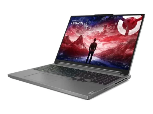 Лаптоп LENOVO Legion Slim 5 AMD Ryzen 7 8845HS 16inch WQXGA 165Hz sRGB 32GB DDR5 1TB PCIe RTX4060 8GB DOS 2y Luna Grey 83DH001JBM