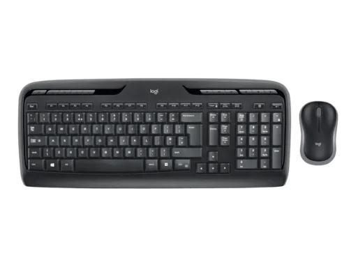 КОМПЛЕКТ МИШКА + КЛАВИАТУРА LOGITECH MK330 US - Wireless - БЕЗ БДС КИРИЛИЗАЦИЯ - without BDS Cyrillic - Black - P№