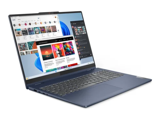 Лаптоп LENOVO IdeaPad 5 2-in-1 AMD Ryzen 7 8845HS 16inch WUXGA 300N Touch 16GB DDR5 1TB PCIe W11H Cosmic Blue 2y + Pen