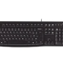 КЛАВИАТУРА LOGITECH K120U US USB - С БДС КИРИЛИЗАЦИЯ  (with BDS Cyrillic) - Black - P№