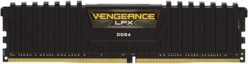 Памет за компютър CORSAIR VENGEANCE LPX 8GB (1 x 8GB) DDR4 2400MHz C16 Black