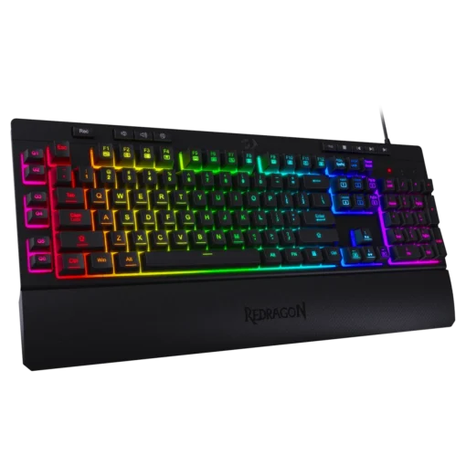 Клавиатура Redragon Shiva K512RGB-BK геймърска RGB