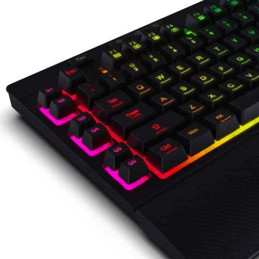 Клавиатура Redragon Shiva K512RGB-BK геймърска RGB