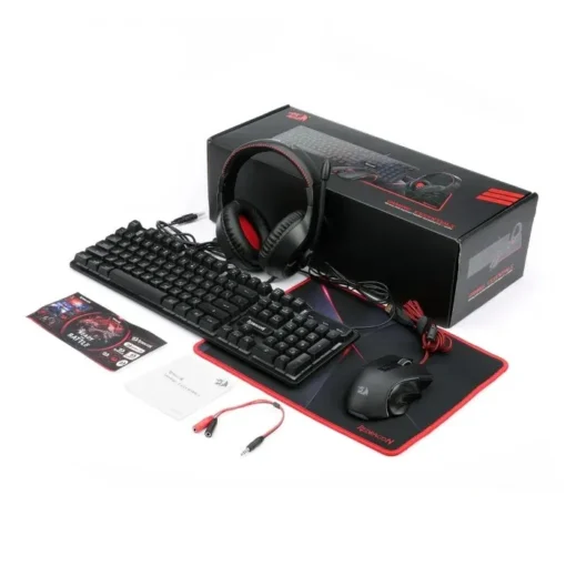 Геймърски комплект Redragon Gaming Combo S137 4 в 1 с RGB подсветка