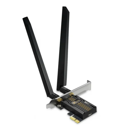 3-лентов Bluetooth 5.4 Wi-Fi7 PCIe адаптер TP-Link Archer TBE552E