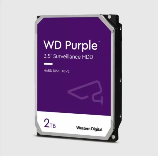 Твърд диск WD Purple 3.5″ 2TB SATA3 WD23PURZ