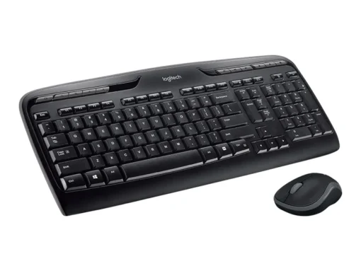 КОМПЛЕКТ МИШКА + КЛАВИАТУРА LOGITECH MK330 US – Wireless – БЕЗ БДС КИРИЛИЗАЦИЯ – without BDS Cyrillic – Black – P№