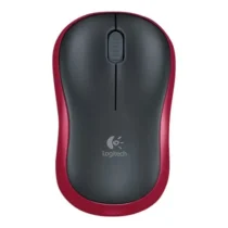 МИШКА LOGITECH M185 - Wireless - Red - P№ 910-002240