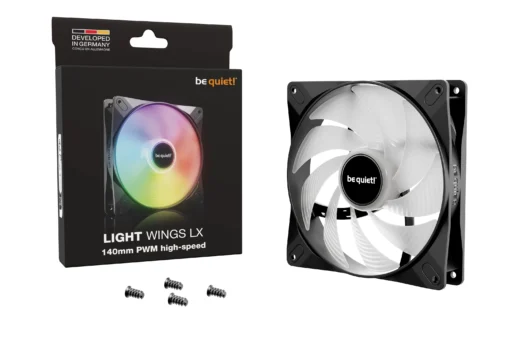 be quiet! вентилатор Fan 140mm – LIGHT WINGS LX 140mm PWM