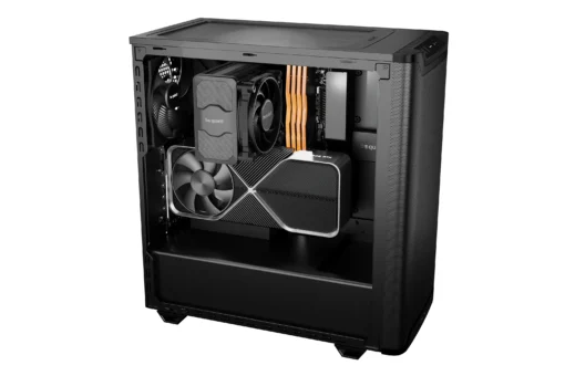 be quiet! кутия Case ATX - Pure Base 501 Airflow Window Black - Image 5