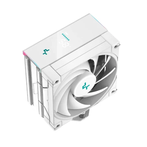 DeepCool охладител CPU Cooler AK400 Digital White – LGA1700/AM5