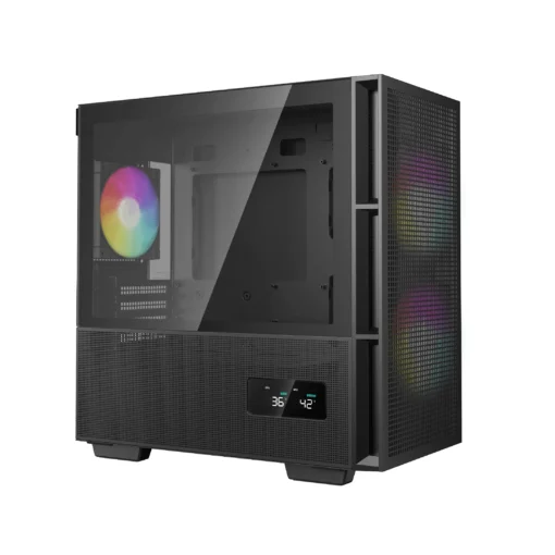 DeepCool кутия Case mATX – CH360 DIGITAL