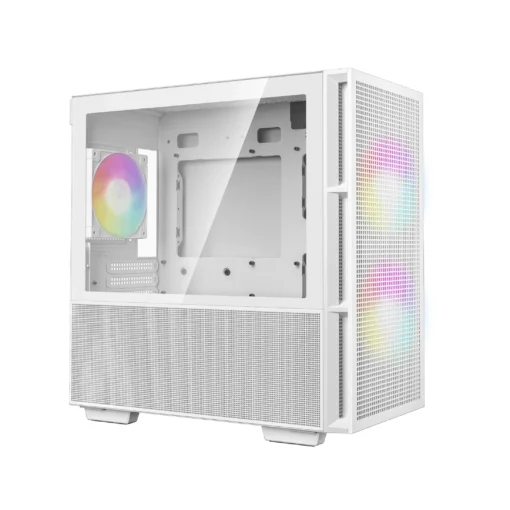 DeepCool кутия Case mATX – CH360 WH