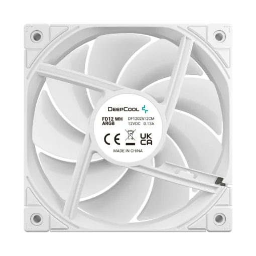 DeepCool вентилатор Fan 120mm – FD12 ARGB White