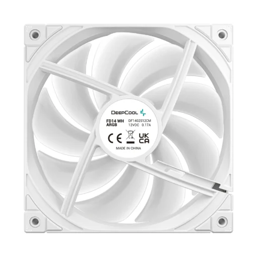 DeepCool вентилатор Fan 140mm - FD14 ARGB WH - Image 5