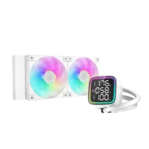 DeepCool водно охлаждане Water Cooling LD240 WH - LED Display A-RGB