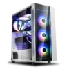 DeepCool кутия Case ATX MATREXX 55 WHITE V3 ADD-RGB WH 3F