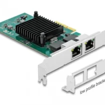 Карта PCI Express x4 Delock към 2 x RJ45 Gigabit LAN i82576