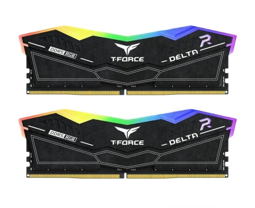 Памет за компютър Team Group T-Force Delta RGB DDR5 32GB (2x16GB) 6400MHz CL32