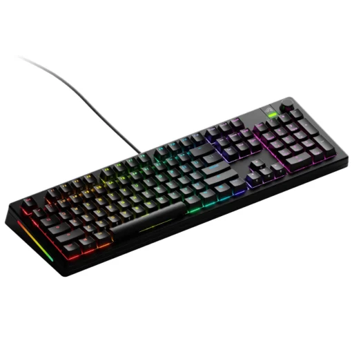 Геймърска механична клавиатура Glorious GMMK 3 100% Black – Fox Linear