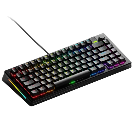 Геймърска механична клавиатура Glorious GMMK 3 Pro 75% Black – Fox Linear