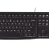 КЛАВИАТУРА LOGITECH K120 US - USB - С БДС КИРИЛИЗАЦИЯ (WITH BDS Cyrillic) - Black - P№