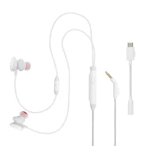 Слушалки JBL Quantum 50C In Ear Бели