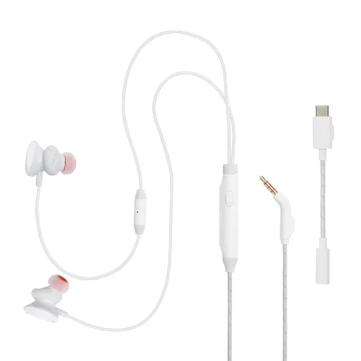 Слушалки JBL Quantum 50C In Ear Бели